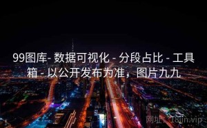 99图库- 数据可视化 - 分段占比 - 工具箱 - 以公开发布为准，图片九九