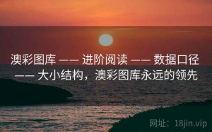 澳彩图库 —— 进阶阅读 —— 数据口径 —— 大小结构，澳彩图库永远的领先